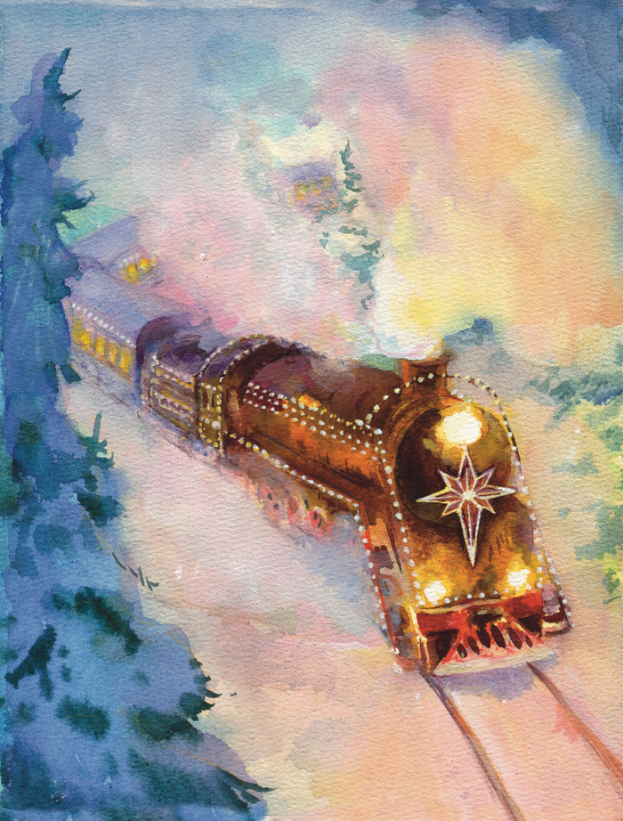 Рождественский поезд в Шуе