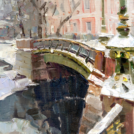 Зимний мостик