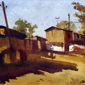 Окраина старого Ташкента.