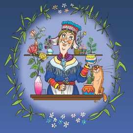 Продавец цветов