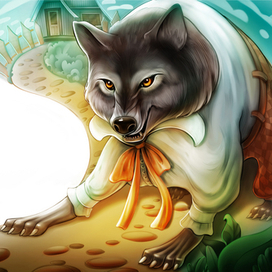 Иллюстрация "Красная шапочка"