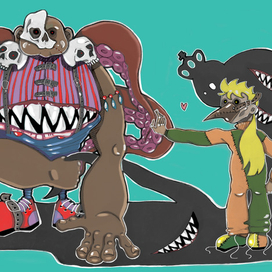 Семь смертных грехов, Чревоугодие и Гордыня 