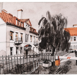 Двор в городе