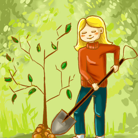 Поучительные иллюстрации на тему экологии