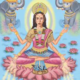 Богиня Лакшми