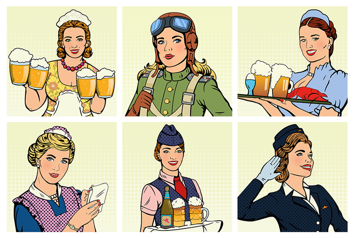 Девушки для паттерна