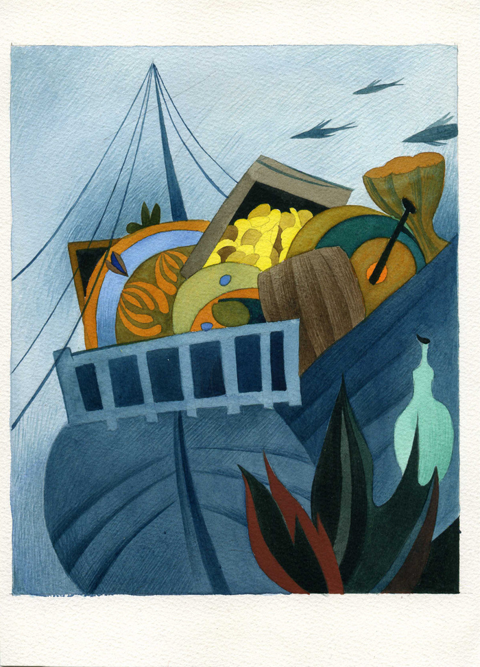 Затонувший корабль