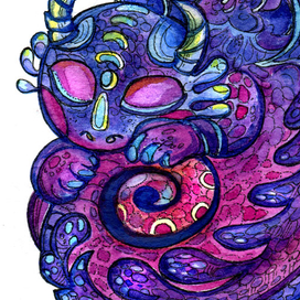 Градиентные дракончики