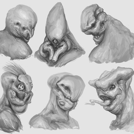 alien Sketches