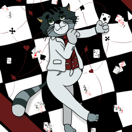 Матроскин-картежник. 2021 год.