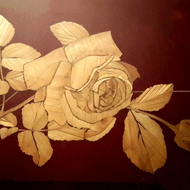 Роза, соломка. 