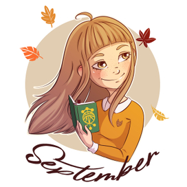 Девочка сентябрь