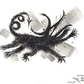 Крокодилушка с Лилит на голове