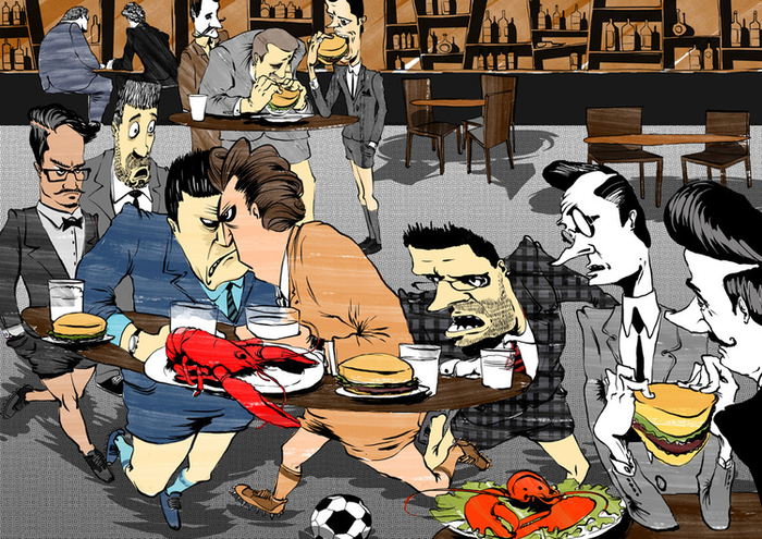 Истинные фанаты футбола 