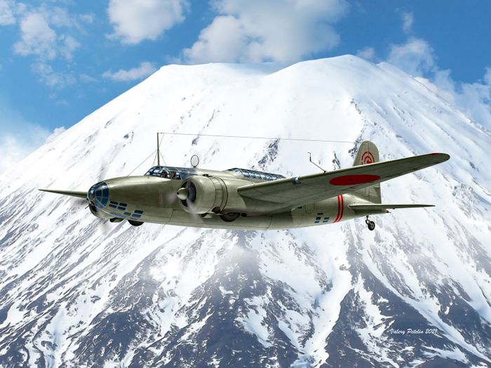 Ki-21-lb "Sally" (box art for ICM)