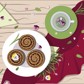 Векторный натюрморт