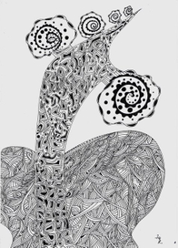 Графическая абстракция Карачевцевой Юли