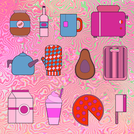 Иконки "Кухня"