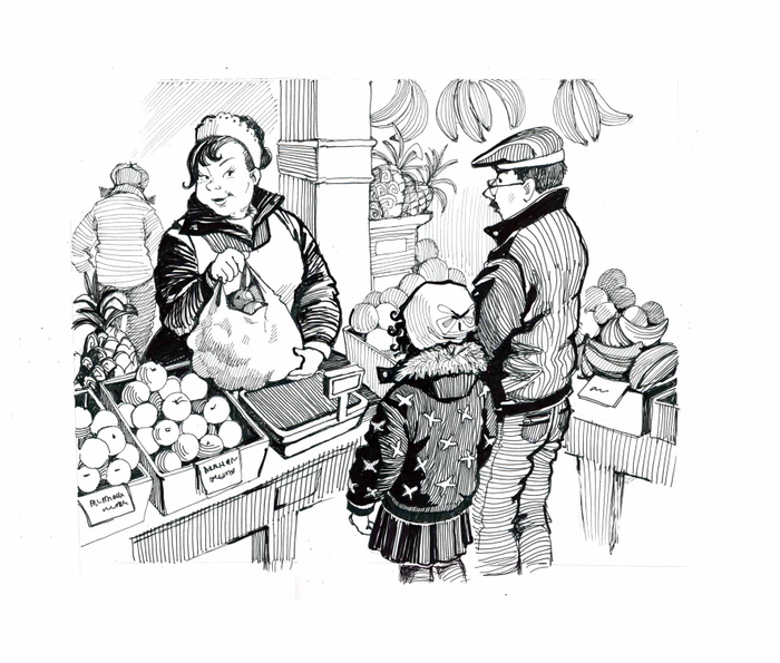 Майя Лазаренская. Рассказ "Мандариновая вечеринка"