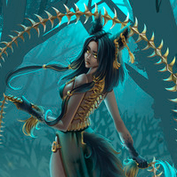 Concept Art Girl Fox
