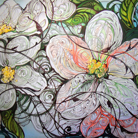 Линии белого