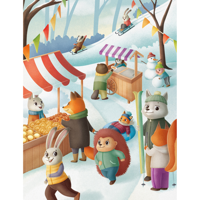 Зимняя ярмарка