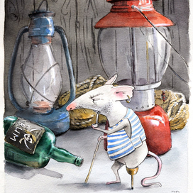 Старый Рождер - смотритель маяка