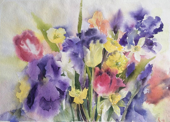 Весенний принт