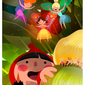 Девочка и феи