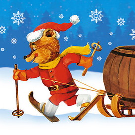 Мишка и зайка