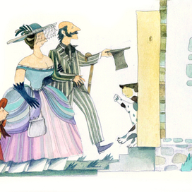 Сказка про художника и корову Музу