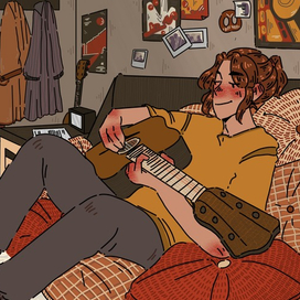 иллюстрация для открытки 