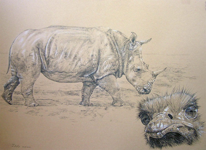 Портрет с посторонним