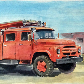 ЗИЛ-130 пожарный
