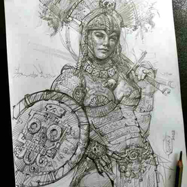 Скетч. Варварша.