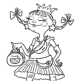 раскраска для дочери