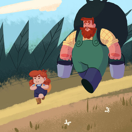 Кадр из авторского фильма Рыбалка