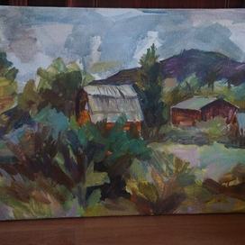 пейзаж с натуры