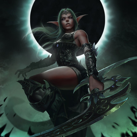 Tyrande Night Warrior