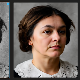 Реставрация старого фото.