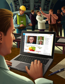 Не отрываясь от производства