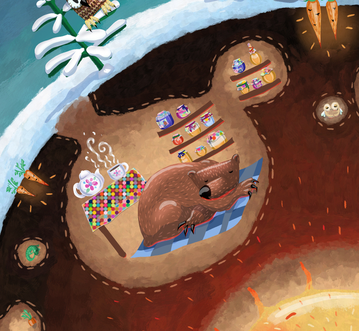 Медведь. Фрагмент