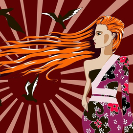 Япония_девушка