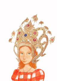 Девочка с рыжим характером. Фронтиспис.