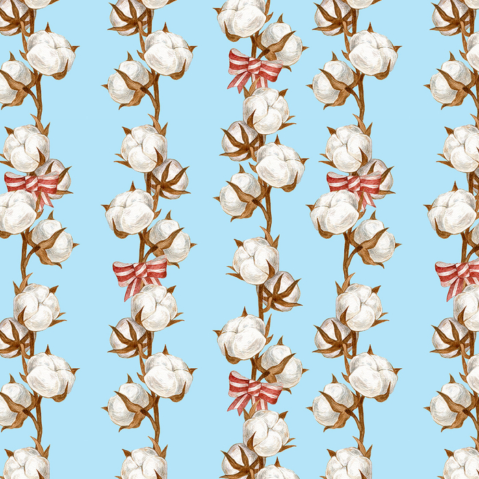 Хлопковый паттерн