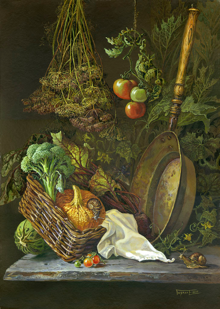 Натюрморт с укропом