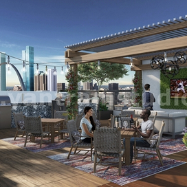 3D Экстерьер здания Ландшафтный дизайн Идеи от архитектурной студии