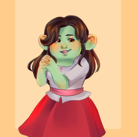 Белоснежка гномик