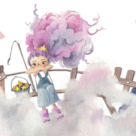 Тучка ловит звезды