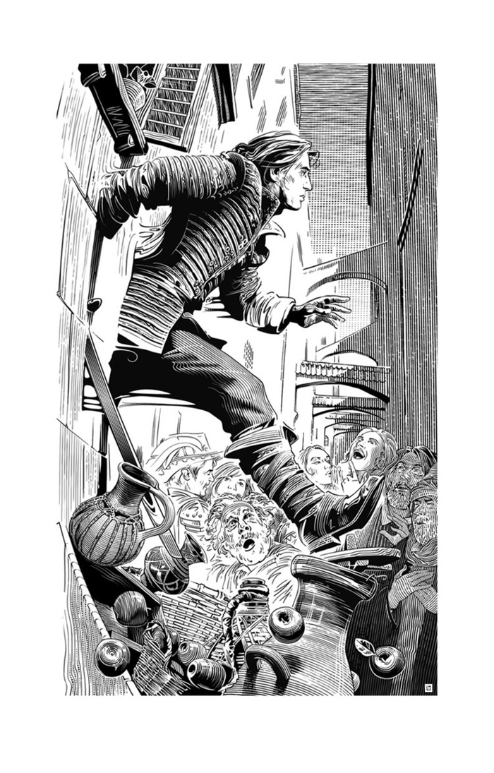 Сквозь стены.